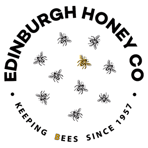 Hibees Gin is sweetened with honey from the Edinburgh Honey Co.